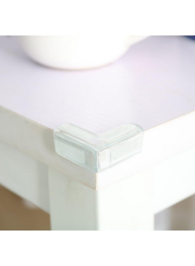 uxcell Furniture Glass Table Desk Corner Guards Edge Protector Cushion 8pcs - Image 4