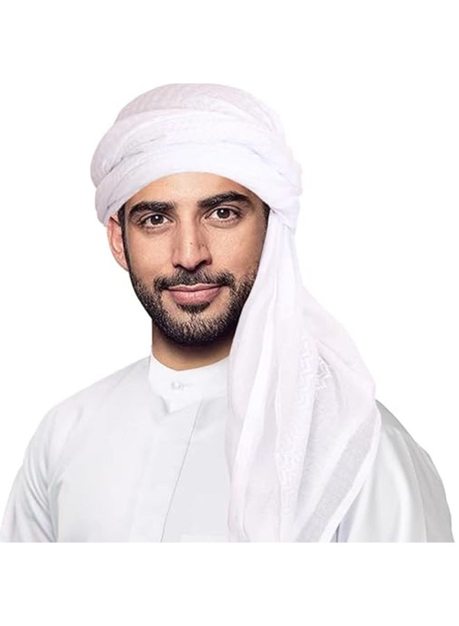 Arab Headscarf And Headband Middle Eastern Ethnic Accessories Two-piece Set - Image 1