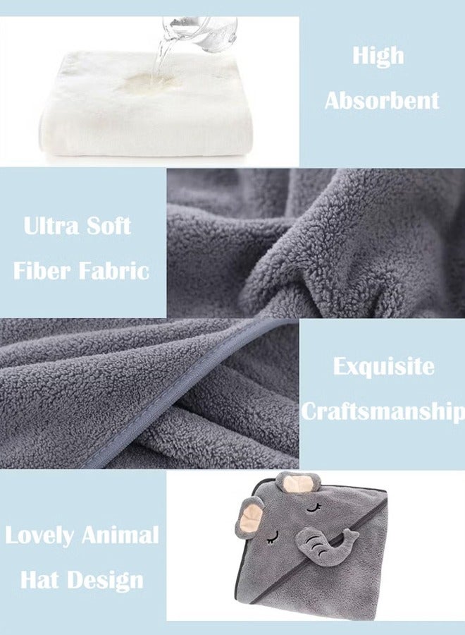 Hooded Baby Towels , Large Size Premium Ultra Soft Organic Baby Bath Towel for Baby Boy Girl, Toddler, Newborn Essentials - Image 3