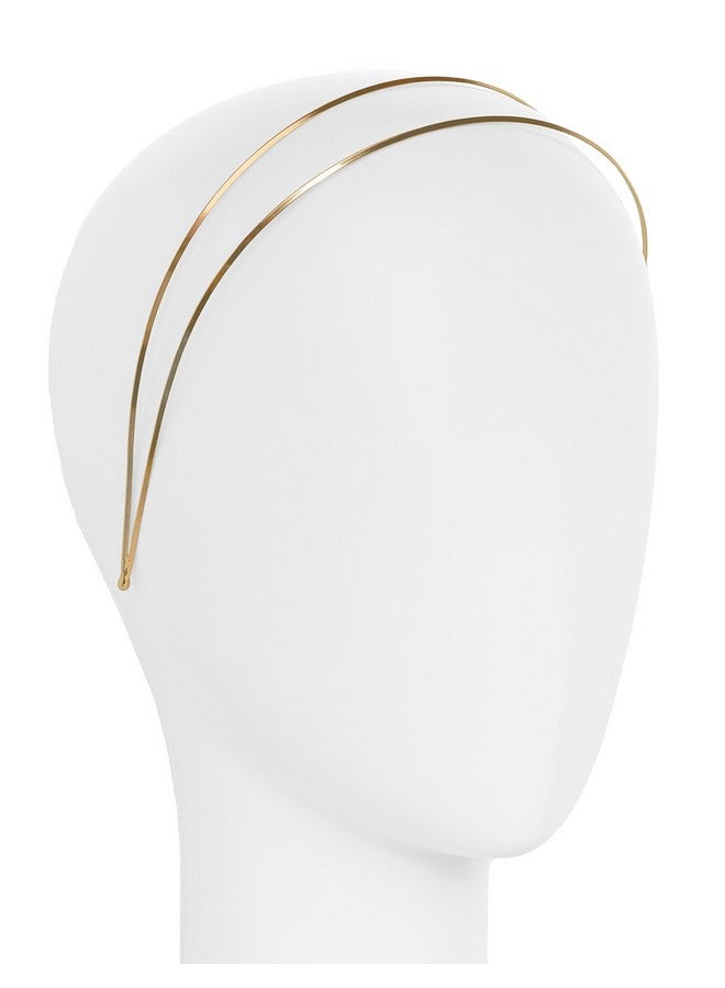 L. Erickson Metal Double Headband Gold - Image 3