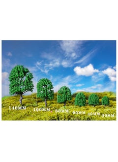Plant Scene Model Material Garden Landscape Sand Table Material Trunk Finished Tree TEC Various Height-Color:One Finished Tree TEC-140