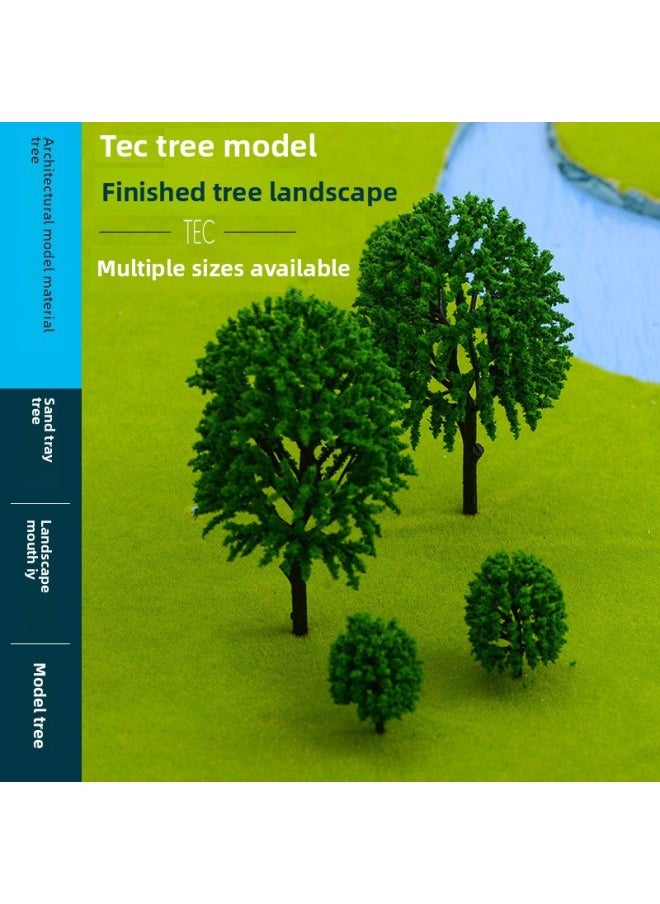 Generic - Plant Scene Model Material Garden Landscape Sand Table Material Trunk Finished Tree TEC Various Height-Color:One Finished Tree TEC-140 - Image 1