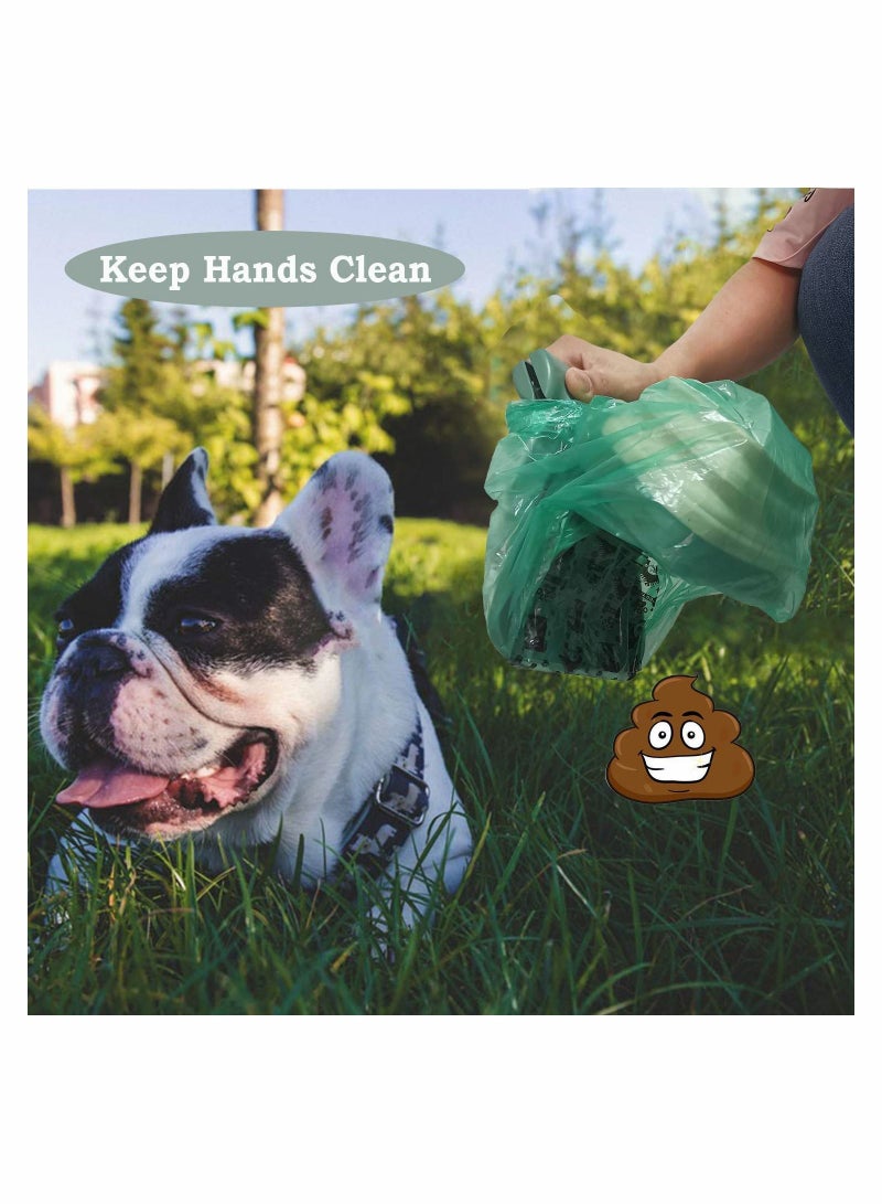 Y&D Pooper Scooper for Pets Portable Pet Waste Walking Large and Small Dogs Outside Yard or Travel Outdoors Pup Poop Scoop with Container 30 Pcs Bag - Image 3