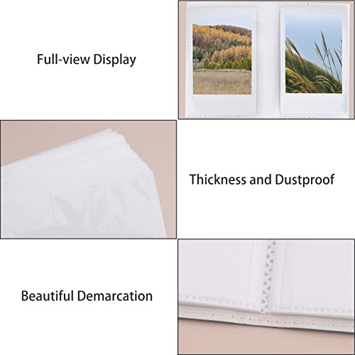 Hapeper 128 Pockets Photo Album Compatible with Fujifilm Instax Mini 12 11 9 8 90 70 40 Instant Camera Films and 2x3 Inch Photo Paper (Bright Blue) - Image 5