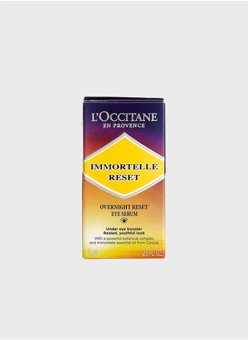 L'OCCITANE Immortelle Overnight Reset Eye Serum 15ml