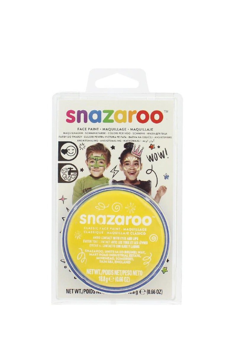 سنازارو طلاء كلاسيكي للوجه والجسم أصفر لامع 1 8.00 مل - Image 1