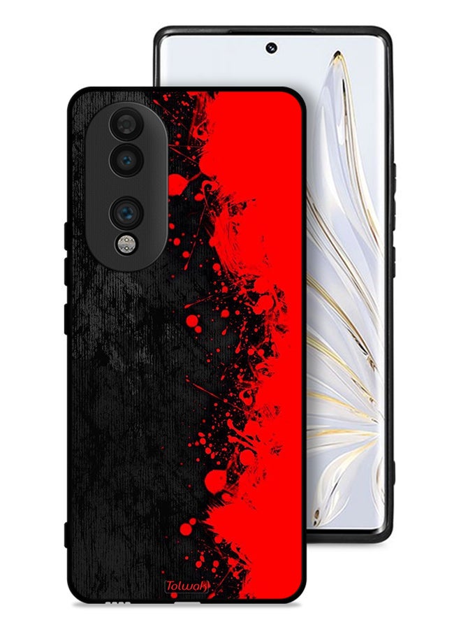 Tolwak Honor 70 Protective Case Cover Paint Abstract Pattern - Image 1