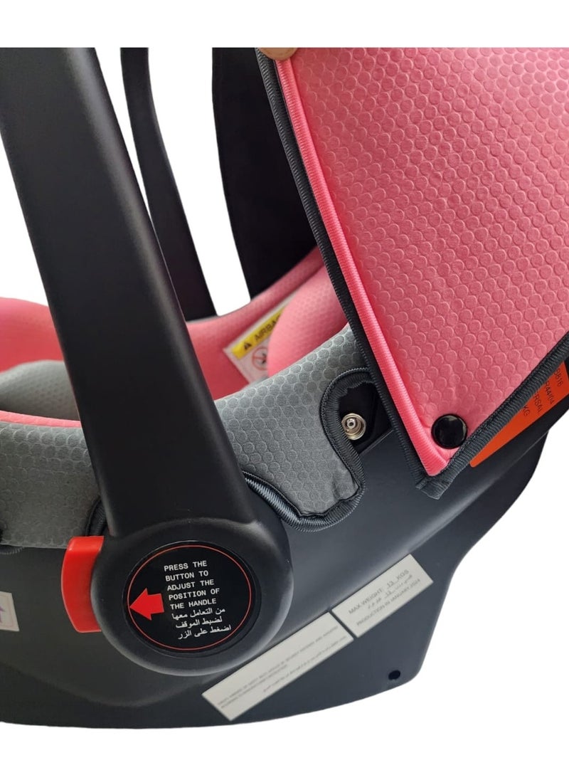 BABYCARA Baby Infant Car Seat with Sun Canopy Group 0+ Can be Used from Birth to Approx 15 Months  - Image 5