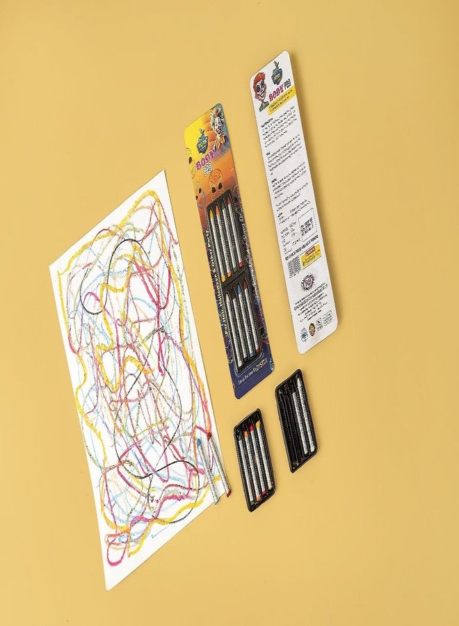 توتا أقلام تلوين الجسم توتا - أقلام تلوين غير سامة للوجه والجسم، مثالية لحفلات هولي، والهالوين، والمسرحيات، وجلسات التصوير، وأعياد الميلاد، والحفلات ذات الطابع الخاص | مجموعة مكياج للأطفال والكبار - 8 أقلام ملونة - Image 1