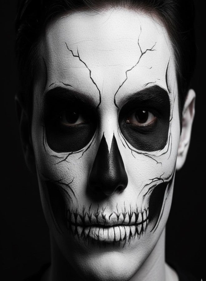 توتا أقلام تلوين الجسم توتا - أقلام تلوين غير سامة للوجه والجسم، مثالية لحفلات هولي، والهالوين، والمسرحيات، وجلسات التصوير، وأعياد الميلاد، والحفلات ذات الطابع الخاص | مجموعة مكياج للأطفال والكبار - 8 أقلام ملونة - Image 5