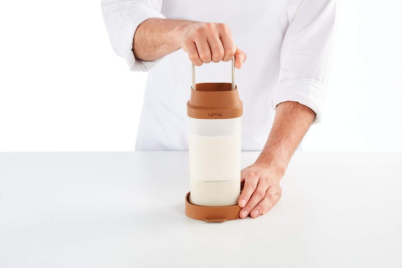 Lekue Nut, Almond Grain Milk Maker, 1 quart, Brown - Image 4
