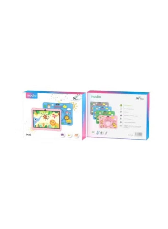 modio M25 10.1-Inch Android Tablet – 8GB RAM, 512GB ROM, Dual SIM + 5G Wi-Fi | Slim Android Smart Tab with Long Battery Life, HD Display, Front & Rear Cameras | Middle East Version | Free Gift Included – Grey | Ideal for Study, Streaming, Gaming & Office Work - Image 1