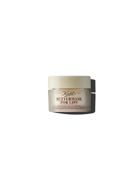 Kiehls Buttermask For Lips Hydrating Overnight Lip Mask Nourishes  Restores Dry Lips Intense Hydration with Coconut Oil  Wild Mango Butter Parabenfree Fragrancefree  035 fl oz