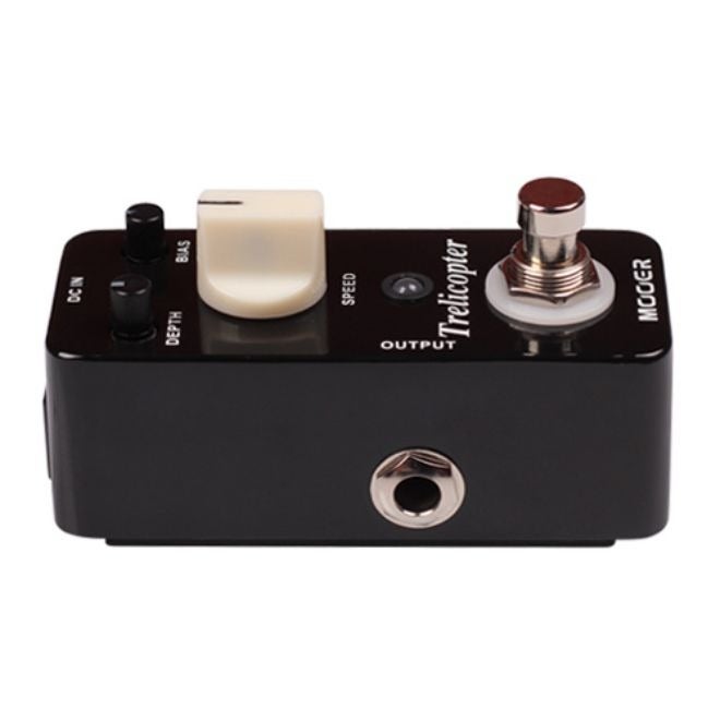 MOOER Trelicopter Optical Tremolo Micro Pedal, Classic Vintage Optical Tremolo With Bias Control, True Bypass Guitar Effects  Stompbox - Image 3