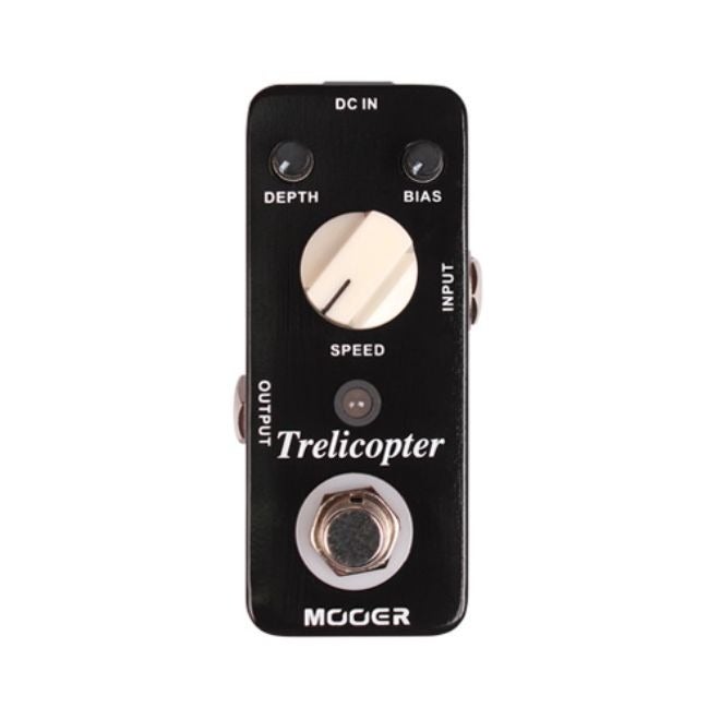 MOOER Trelicopter Optical Tremolo Micro Pedal, Classic Vintage Optical Tremolo With Bias Control, True Bypass Guitar Effects  Stompbox - Image 2