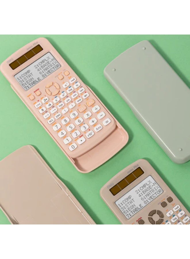 Deli-Scientific Calculator Pink-D991ES-PK - Image 4