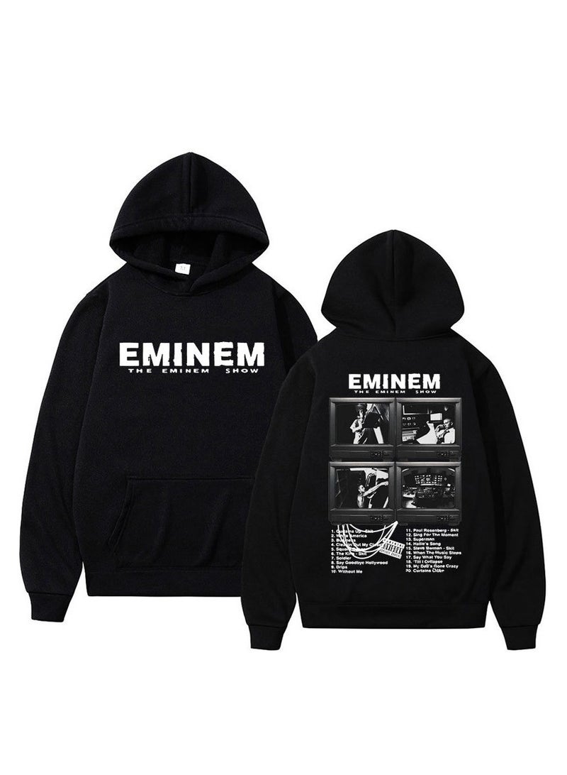 Eminem Hoodie Men Women Couples Sweatshirts Pullover Shirt Hooded Sweater  - Image 1