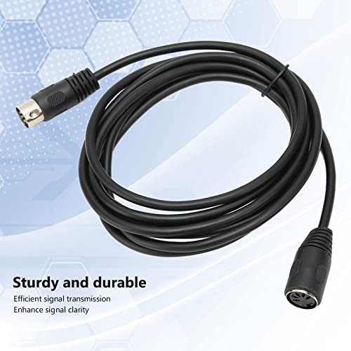 Serounder MIDI Cable, 9.8ft MIDI Din Extension Cable with 5 Pin DIN Connector Male to Female Audio Cable MIDI Din Extension Cable Audio MIDI Adapter Cable for MIDI Keyboard,Synth,Sampler,External Sound Card - Image 4