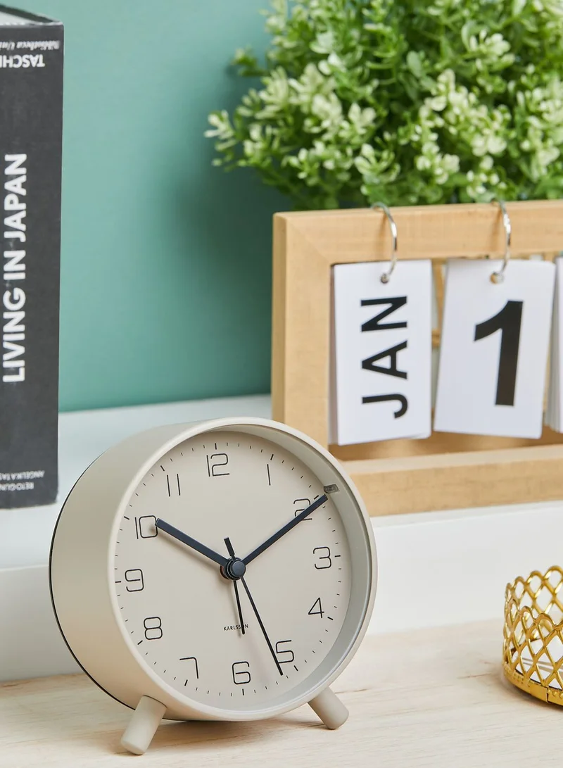 Karlsson Lofty Metal Matt Warm Alarm Clock