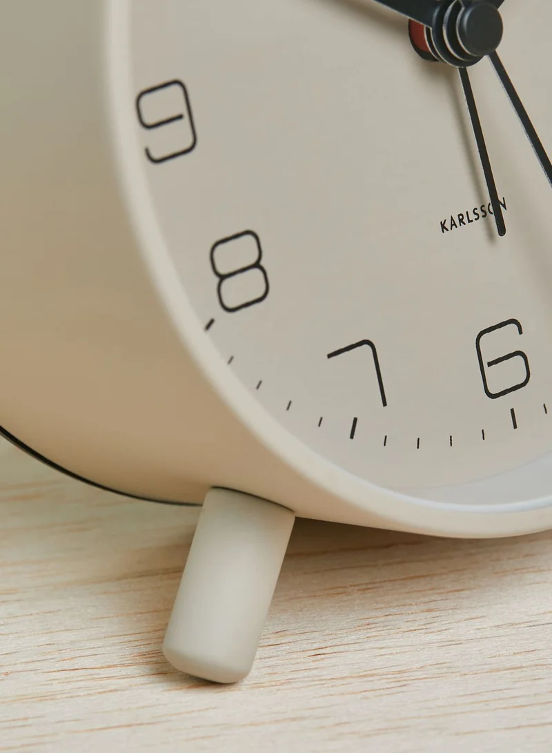 Karlsson Lofty Metal Matt Warm Alarm Clock