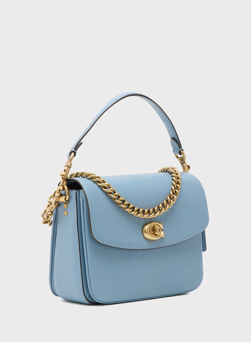 COACH Cassie Crossbody Bag 19 in Polished Pebbled Leather - Image 3
