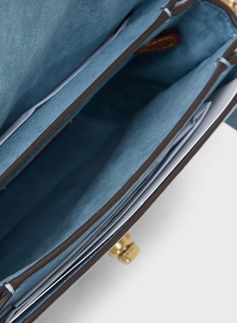 COACH  Cassie Crossbody Bag 19 in Polished Pebbled Leather for Women | Best Price UAE