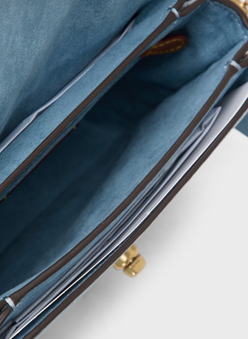 COACH Cassie Crossbody Bag 19 in Polished Pebbled Leather - Image 5