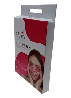 Radix Vitamin B3 Eye Gel Mask for Firming and Brightening Eye Skin 4 Pairs  - Image 2