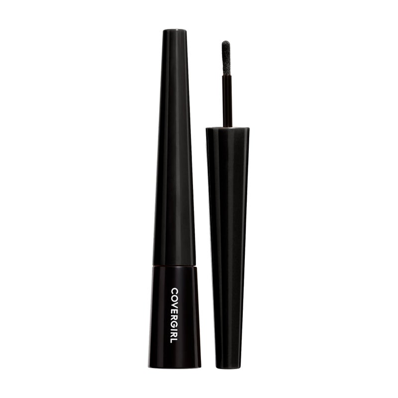 COVERGIRL Easy Breezy Brow Fill Plus Shape Plus Define Powder Eyebrow Makeup, Black, 0.024 Ounce (packaging may vary) - Image 4