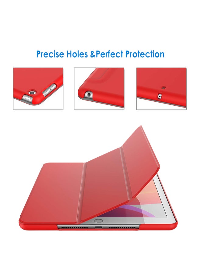 Flip Case Cover For Apple iPad 10.2-Inch(2019) Red - Image 4
