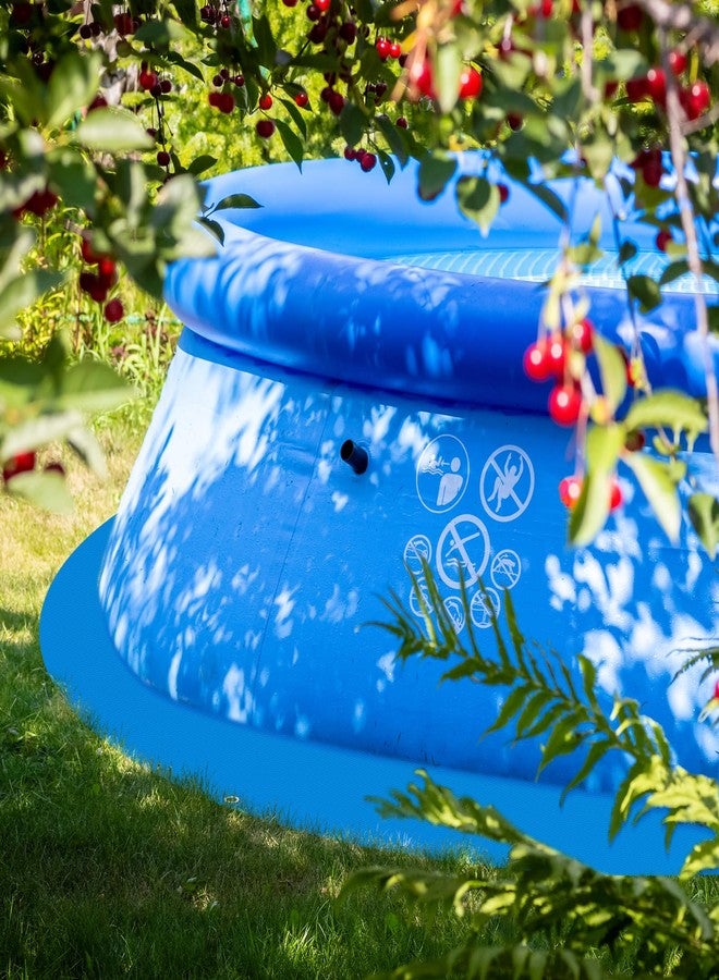 UJG 18 x 18 Ft Swimming Pool Ground Cloth Round Swimming Pool Tarpaulin Tarp for Above Ground Swimming Pools Heavy Duty Pool Ground Mat Protector Pad Prevents Punctures - Image 5