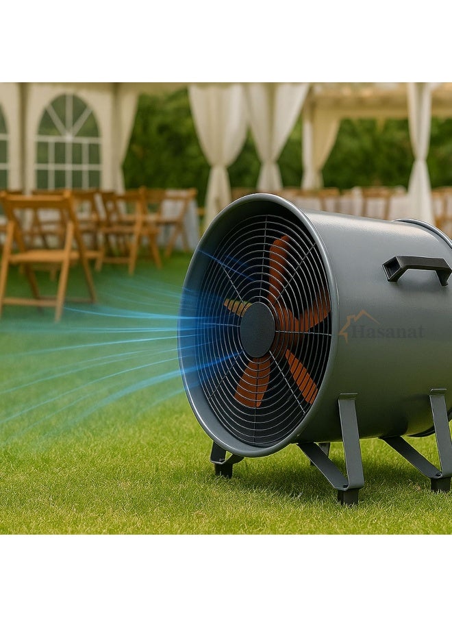 HASANAT ESSENTIALS Essentials VENTAIR-GX | 20 Inch High-Speed Kitchen & Industrial Ventilation Fan  - Image 3