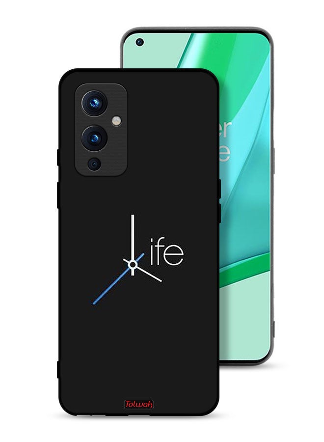 Tolwak OnePlus 9 5G Protective Case Cover Life Clock - Image 1