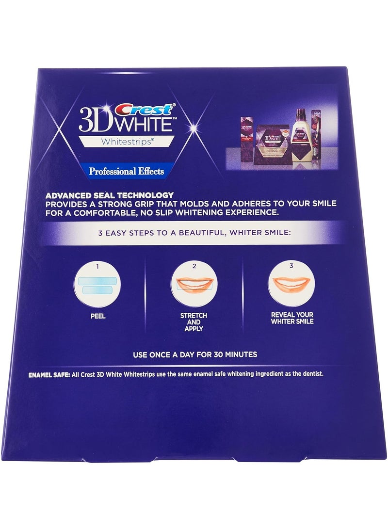 Crest 3D LUXE Whitestrips Professional Effects 40 strips - Image 2