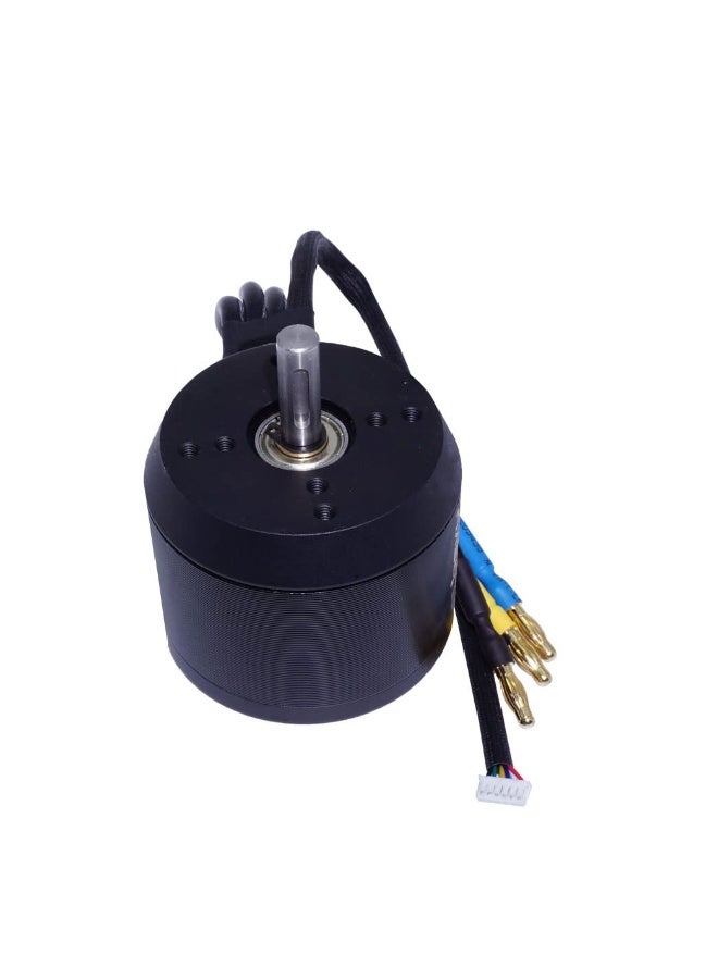 Flipsky Flipsky Brushless Sensored Motor with Pulley for Electric Bike/Skateboard BLDC Belt Motor 6354 190KV 2450W Shaft 8mm High Efficiency Esk8 Motors with High Torque 7Nm Dustproof Motor e-Bike Motor  - Image 4