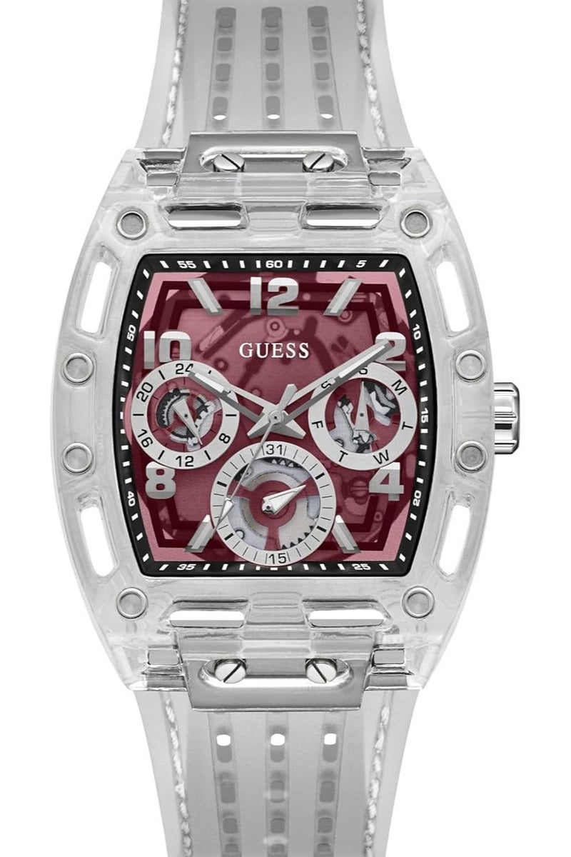 GUESS PHOENIX Men's Watch Clear, Pale, - Image 1