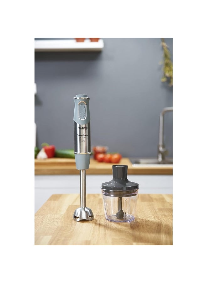 Moulinex 1000W 20-Speed Quickchef Lite Turbo Function Hand Blender Multicolour 800 ml DD656D27 DD656D27 Multicolour - Image 5
