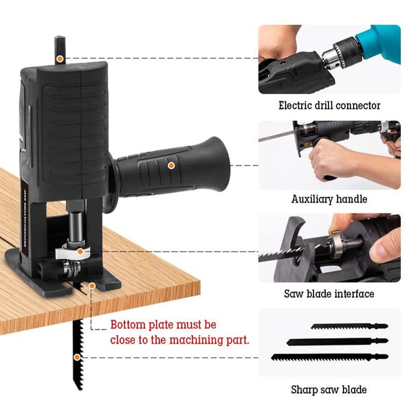 MLD Keyless 21V Liion Cordless Drill With Combo Jig saw Attachment for drill machinecordlessscrewdriver machines 24pcs Accessories Tool Kit set JRE115 21v1324 RpmMulticolor - Image 4