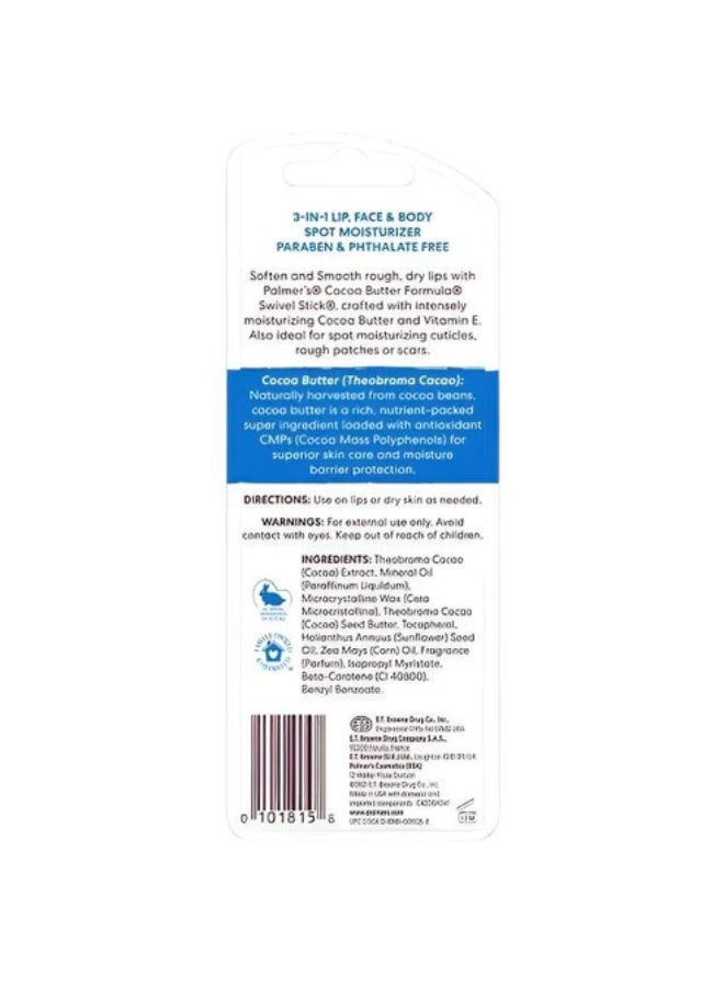 PALMER'S Cocoa Butter Formula with Vitamin E Swivel Stick -- 0.5 oz - Image 3