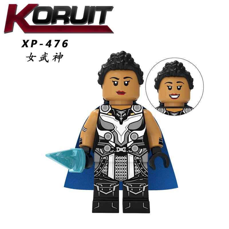 KT1062 Superhero Thor Zeus Groot Bagged Building Blocks Minifigure Set - Image 3