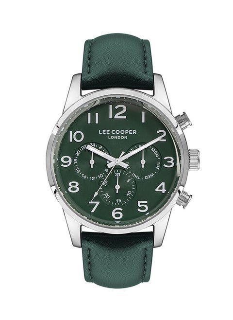 Men's Multi Function D.Green Dial Watch - LC07404.377