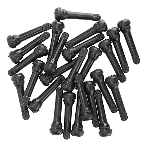 QISF 50pcs TR418 Tire Valve Stem Snap-in Valves, 2 Inch Length Rubber Tubeless Tire Valve Stems - Image 2