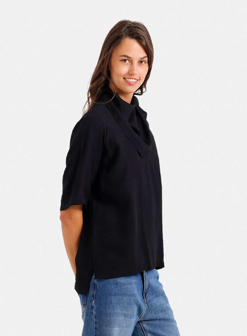 Carina Scarf-Neck Blouse - Image 2