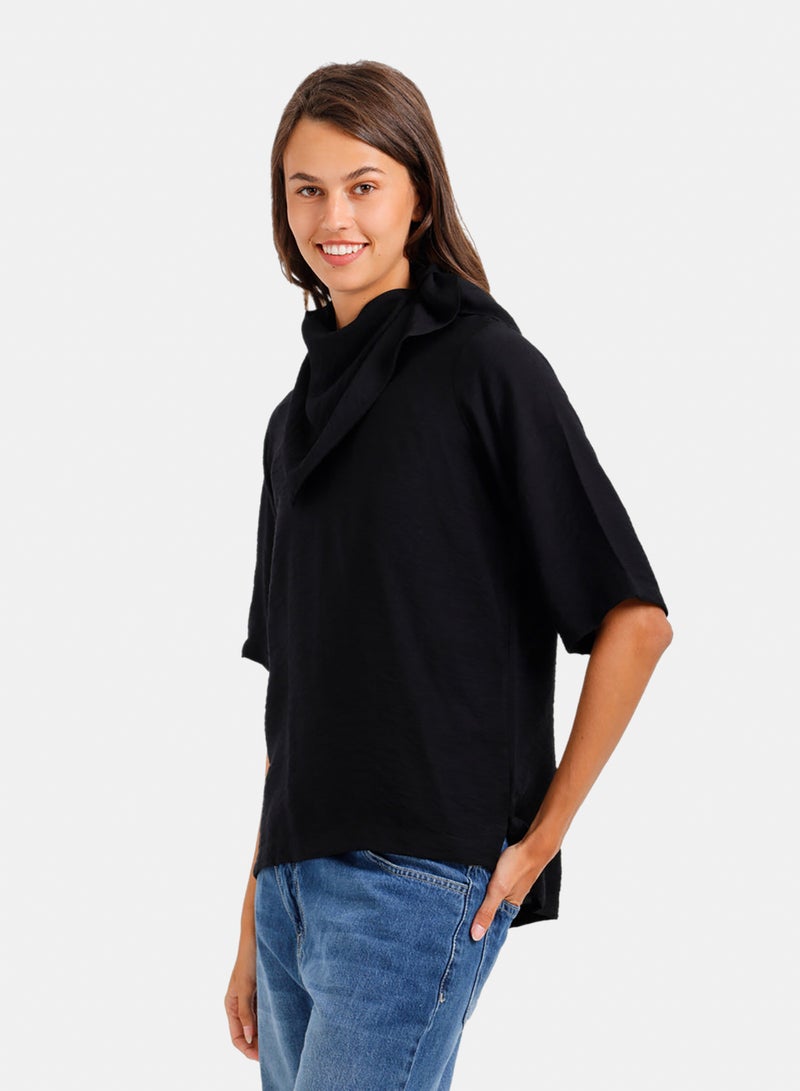 Carina Scarf-Neck Blouse - Image 3