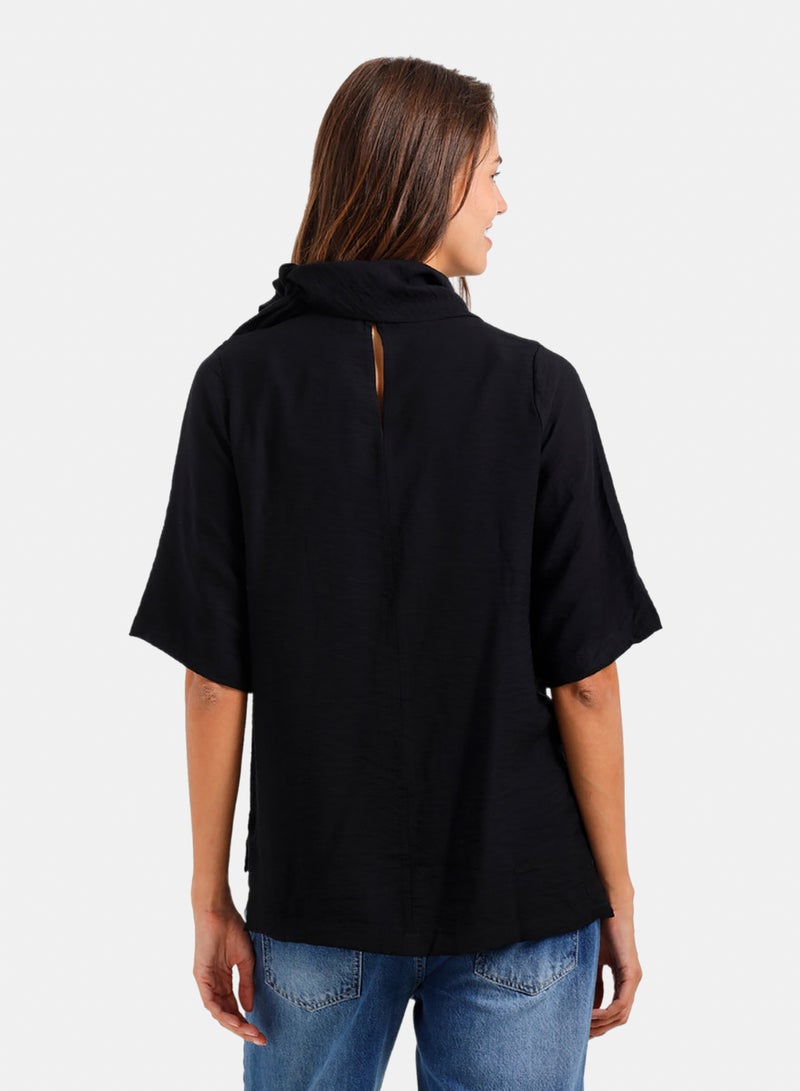 Carina Scarf-Neck Blouse - Image 4