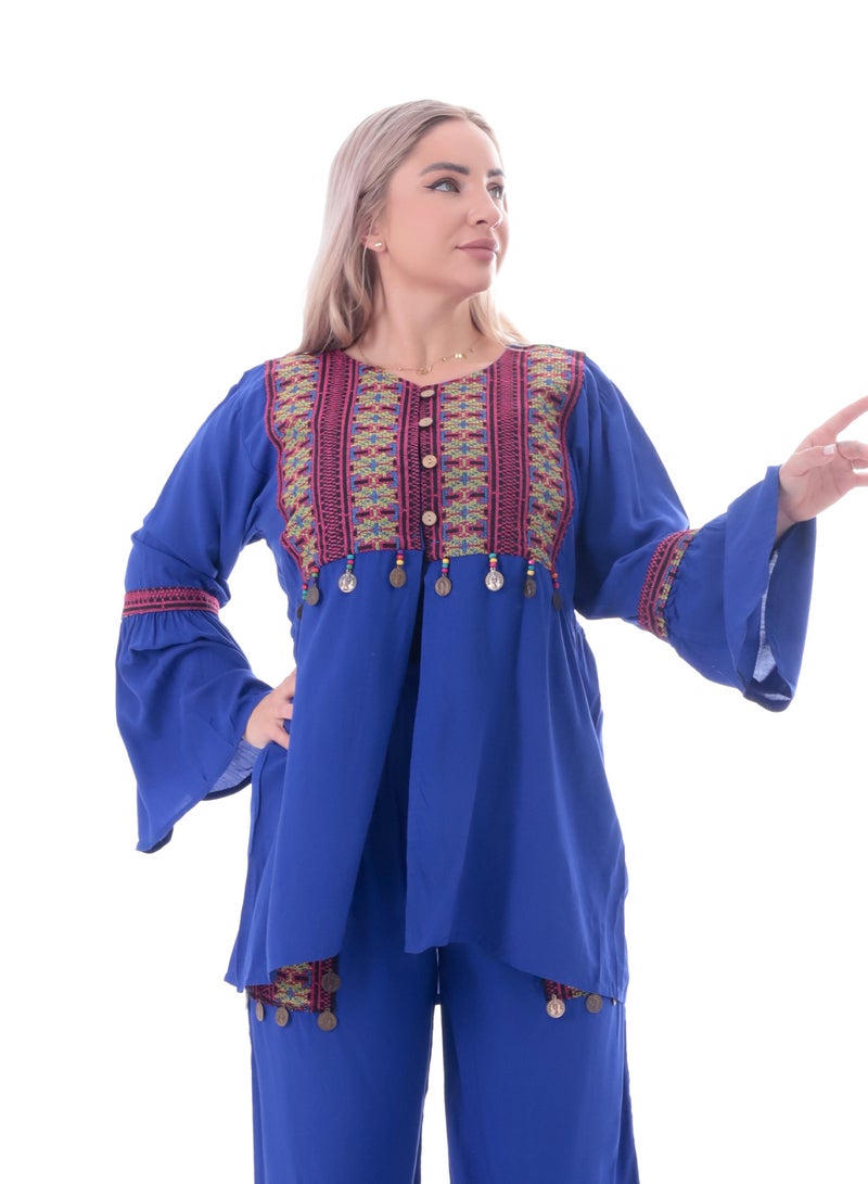 BEBO Women's embroidery pants set  - Image 1