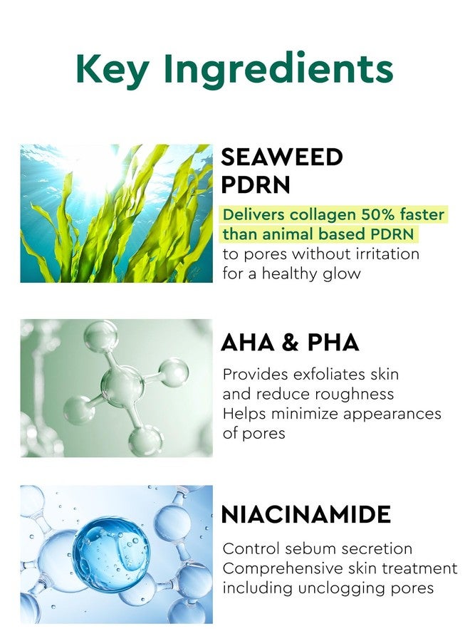BE+WANTS bewants Seaweed PDRN Glow Peel Off Jelly Mask – Includes Spatula & Headband | Pore Minimizing Peel Off Face Mask | Soothing PDRN Skincare & Vegan Skincare for Korean Glass Skin, 3.38 fl oz - Image 5