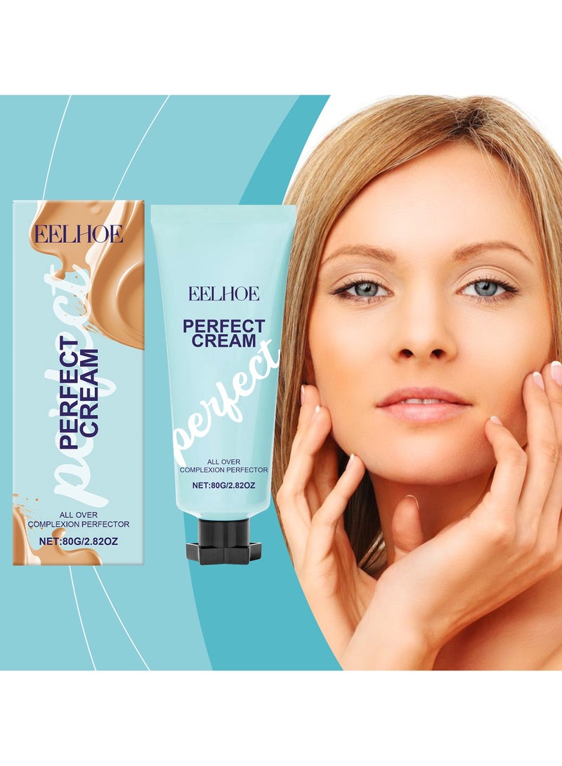 EELHOE Supreme Creme All-Over Complexion Perfector, Beauty Body Coverage Perfector, Supreme Cream Body Perfector, Long Lasting Full Coverage Concealer, Leg Makeup Waterproof No Transfer - Image 2