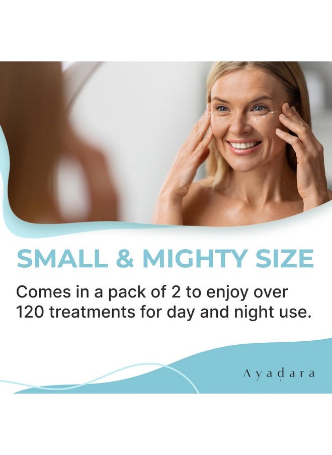 AYADARA - Day & Night Cystic Acne Spot Treatment Hormonal Acne Treatment For Daytime & Overnight Severe Acne Cystic Acne Treatment For Face Pimple Cream Tea Tree Bentonite Clay 90 Day Supply - Image 1