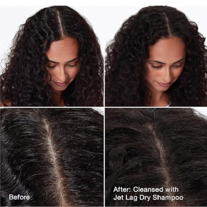 IGK Jet Lag Invisible Dry Shampoo Travel Size | Weightless Buildable Formula+ Finely Milled Volcanic Ash for Lightweight Cleansing and Removing Dirt & Oil | 2.0 Fl Oz (Pack of 2) - Image 4